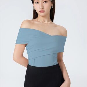 Off the shoulder bodysuit